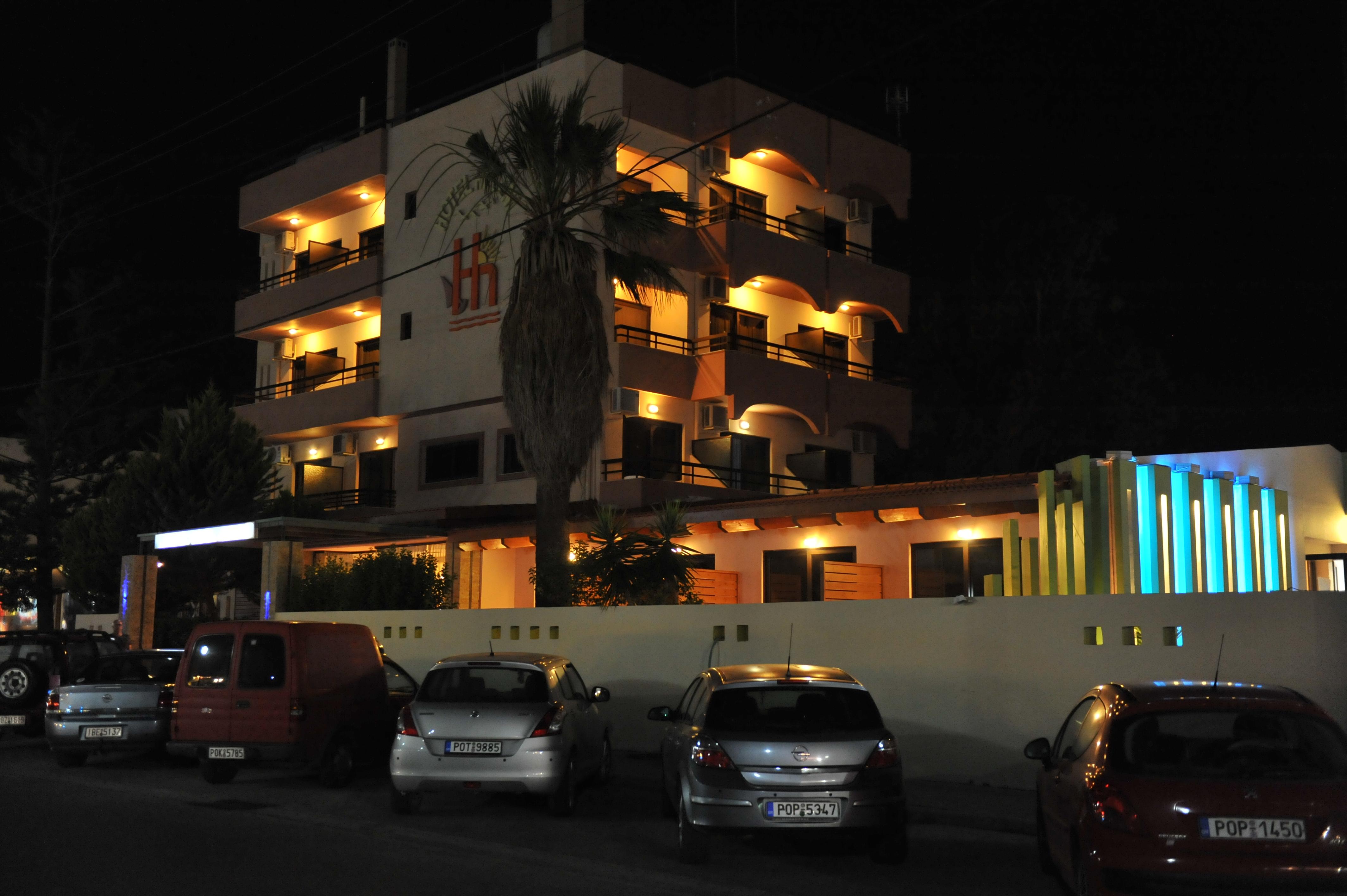 Heleni Beach Hotel Ialysos (Rhodes) Exterior foto
