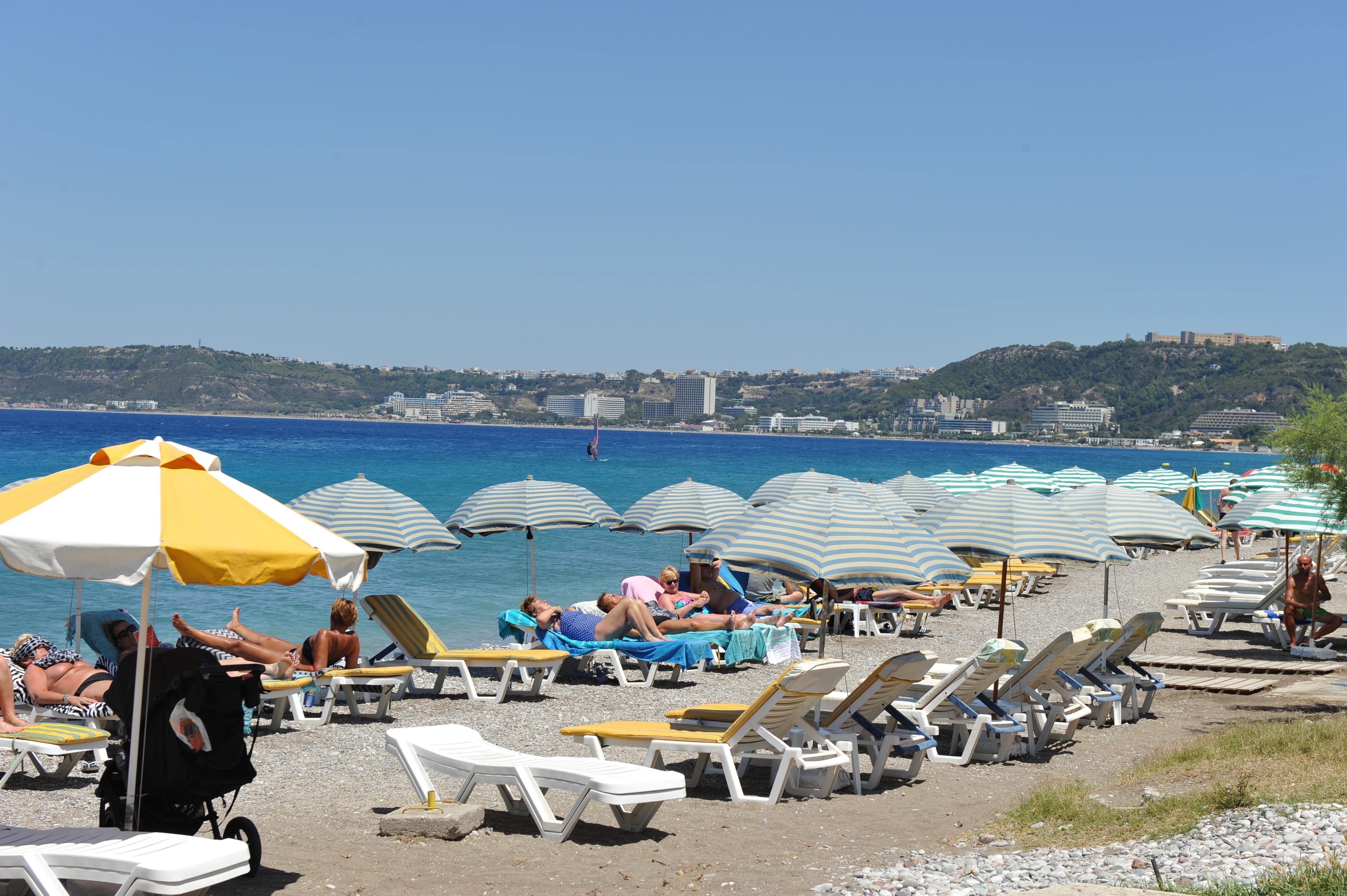 Heleni Beach Hotel Ialysos (Rhodes) Exterior foto